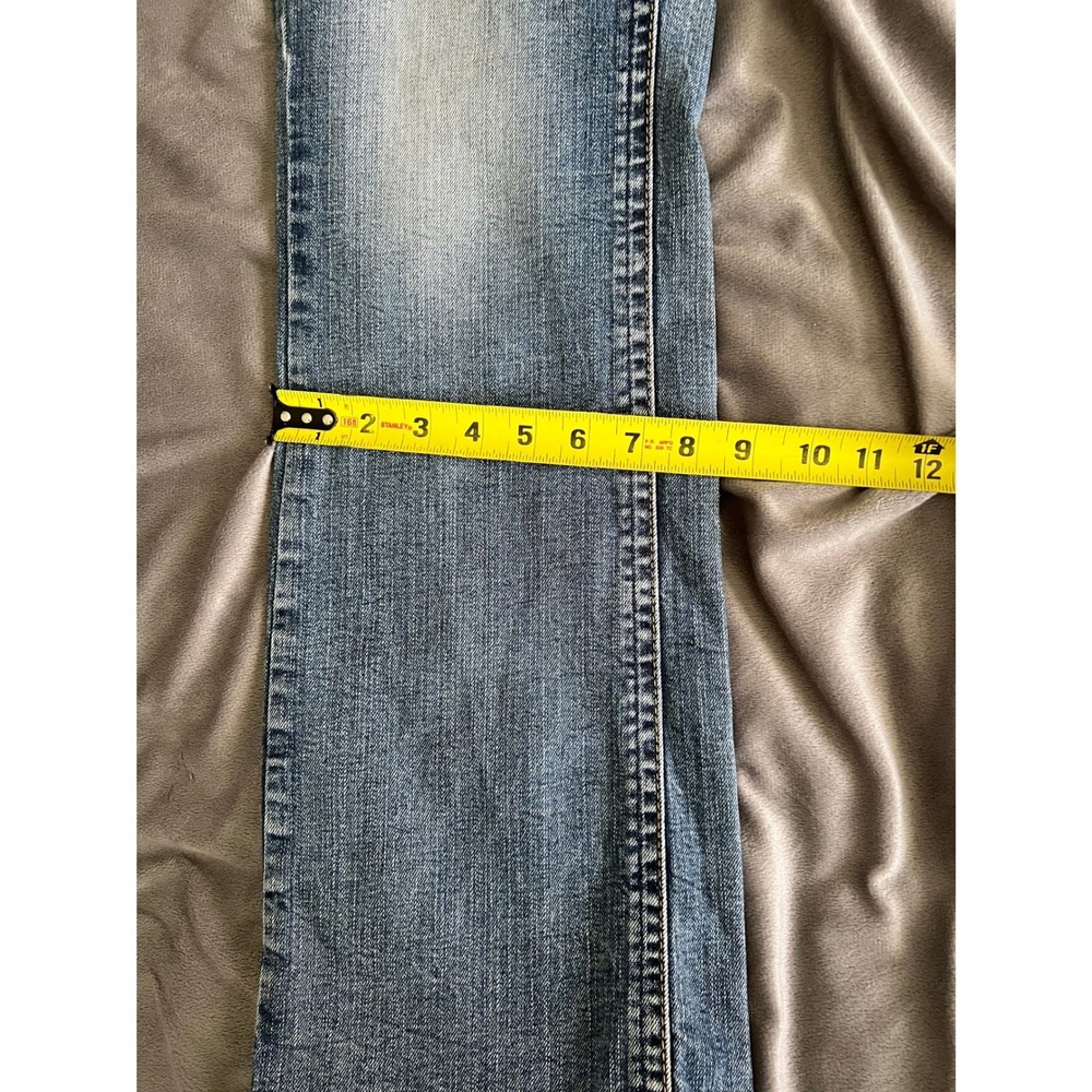 Silver Jeans Lola Mid Rise Bootcut Jeans Medium Wash Size 14 L33 LONG - Picture 9 of 12